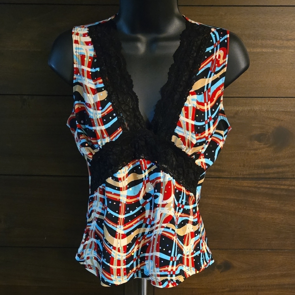 Kiwi Women's Blouse - Red, Blue, Black, White